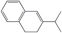 2-Isopropyl-3,4-dihydronaphthalene 结构式