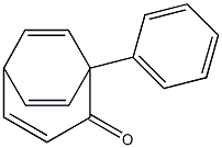 1-Phenylbicyclo[3.2.2]nona-3,6,8-trien-2-one 结构式