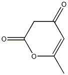 6-Methyl-2H-pyran-2,4(3H)-dione 结构式