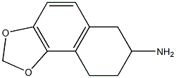 5,6-(Methylenedioxy)-2-aminotetralin 结构式