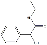 (-)-N-Ethyl-D-mandelamide 结构式