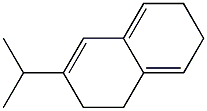 1,2,6,7-Tetrahydro-3-isopropylnaphthalene 结构式