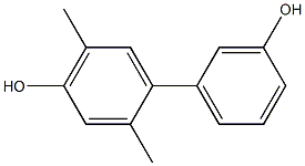 2,5-Dimethyl-1,1'-biphenyl-3',4-diol 结构式