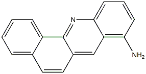 8-Aminobenz[c]acridine 结构式