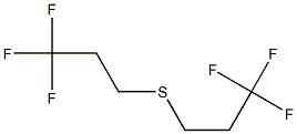 (Trifluoromethyl)ethyl sulfide 结构式