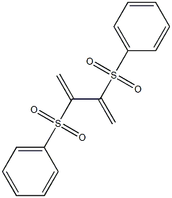 2,3-Bis(phenylsulfonyl)-1,3-butadiene 结构式