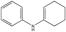 N-(1-Cyclohexenyl)aniline 结构式