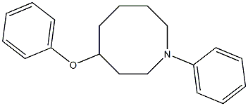 4-Phenoxy-1-phenyloctahydroazocine 结构式