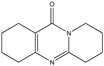 1,2,3,4,6,7,8,9-Octahydro-11H-pyrido[2,1-b]quinazolin-11-one 结构式