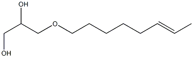 3-(6-Octenyloxy)-1,2-propanediol 结构式