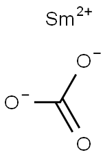 Carbonic acid samarium(II) salt 结构式