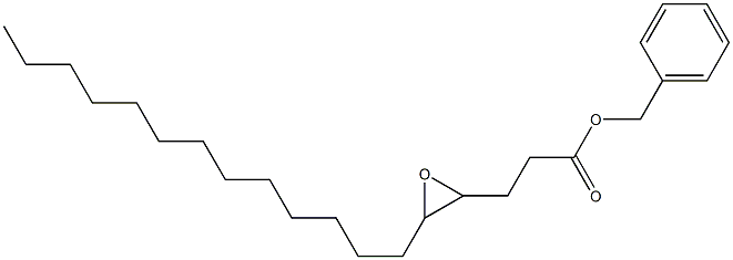 4,5-Epoxystearic acid benzyl ester 结构式