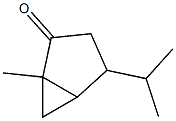 4-Isopropyl-1-methylbicyclo[3.1.0]hexan-2-one 结构式