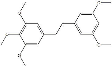 3,3',4,5,5'-Pentamethoxybibenzyl 结构式