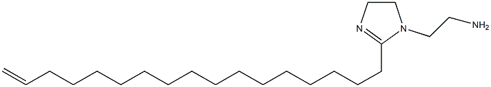 1-(2-Aminoethyl)-2-(16-heptadecenyl)-2-imidazoline 结构式