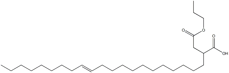 2-(12-Henicosenyl)succinic acid 1-hydrogen 4-propyl ester 结构式