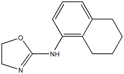 2-(5,6,7,8-Tetrahydronaphthalen-1-ylamino)-2-oxazoline 结构式