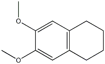 6,7-Dimethoxytetralin 结构式