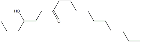 4-Hydroxyheptadecan-7-one 结构式