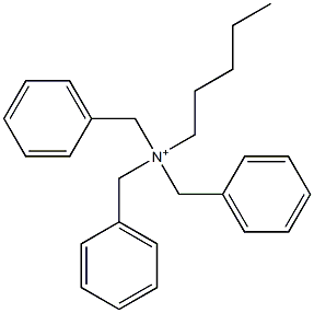 Pentyltribenzylaminium 结构式