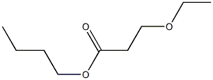 3-Ethoxypropionic acid butyl ester 结构式