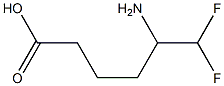 5-Amino-6,6-difluorohexanoic acid 结构式