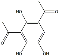 3,5-Diacetyl-1,2,4-trihydroxybenzene 结构式