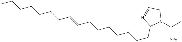 1-(1-Aminoethyl)-2-(8-hexadecenyl)-3-imidazoline 结构式