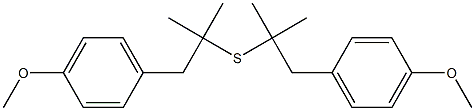 (4-Methoxyphenyl)tert-butyl sulfide 结构式