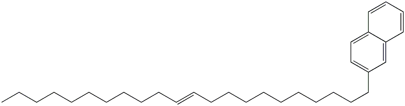 2-(11-Docosenyl)naphthalene 结构式