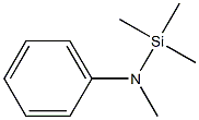 N-Methyl-N-(trimethylsilyl)aniline 结构式