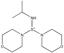 Dimorpholino(isopropylamino)sulfonium 结构式