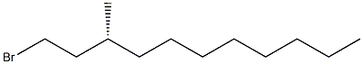 [R,(-)]-1-Bromo-3-methylundecane 结构式