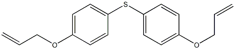 Bis[4-(2-propenyloxy)phenyl] sulfide 结构式