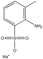 2-Amino-3-methylbenzenesulfonic acid sodium salt 结构式