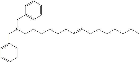 (7-Pentadecenyl)dibenzylamine 结构式