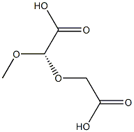 (-)-2-Methoxy[(S)-oxydiacetic acid] 结构式