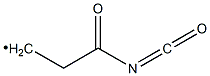 2-(Isocyanatocarbonyl)ethyl radical 结构式