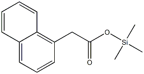 1-Naphthaleneacetic acid trimethylsilyl ester 结构式