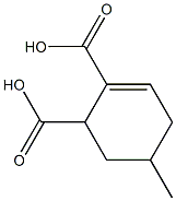 5-Methyl-2-cyclohexene-1,2-dicarboxylic acid 结构式