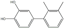 4-(2,3-Dimethylphenyl)benzene-1,2-diol 结构式