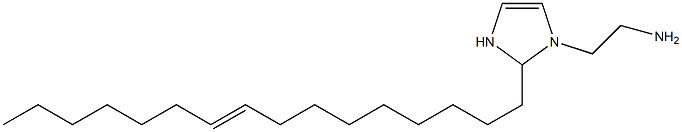 1-(2-Aminoethyl)-2-(9-hexadecenyl)-4-imidazoline 结构式