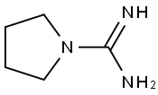 1-Pyrrolidinecarboxamidine 结构式