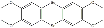 2,3,7,8-Tetramethoxyselenanthrene 结构式