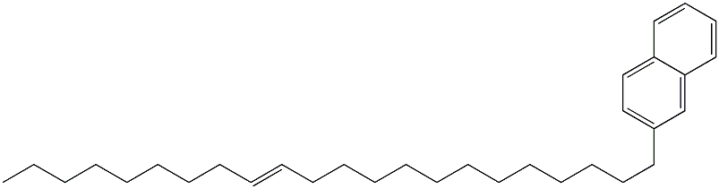 2-(13-Docosenyl)naphthalene 结构式