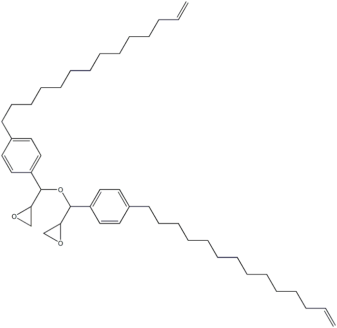 4-(13-Tetradecenyl)phenylglycidyl ether 结构式