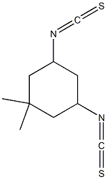 [5,5-Dimethylcyclohexane-1,3-diyl]bis(isothiocyanate) 结构式