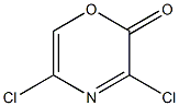 3,5-Dichloro-2H-1,4-oxazin-2-one 结构式