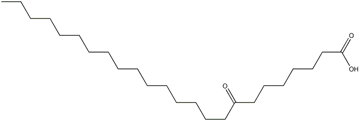 8-Oxotetracosanoic acid 结构式