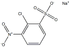 2-Chloro-3-nitrobenzenesulfonic acid sodium salt 结构式